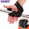 AOLIKES 1 Pair Adjustable Sport Fitness Weightlifting Dumbbell Wrist Straps