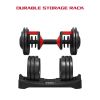 Quick Adjustable Dumbbell, 5-52. 5Lb One-handed Weight Adjustment