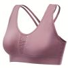 Breathable Mesh Wire-free Sports Bra